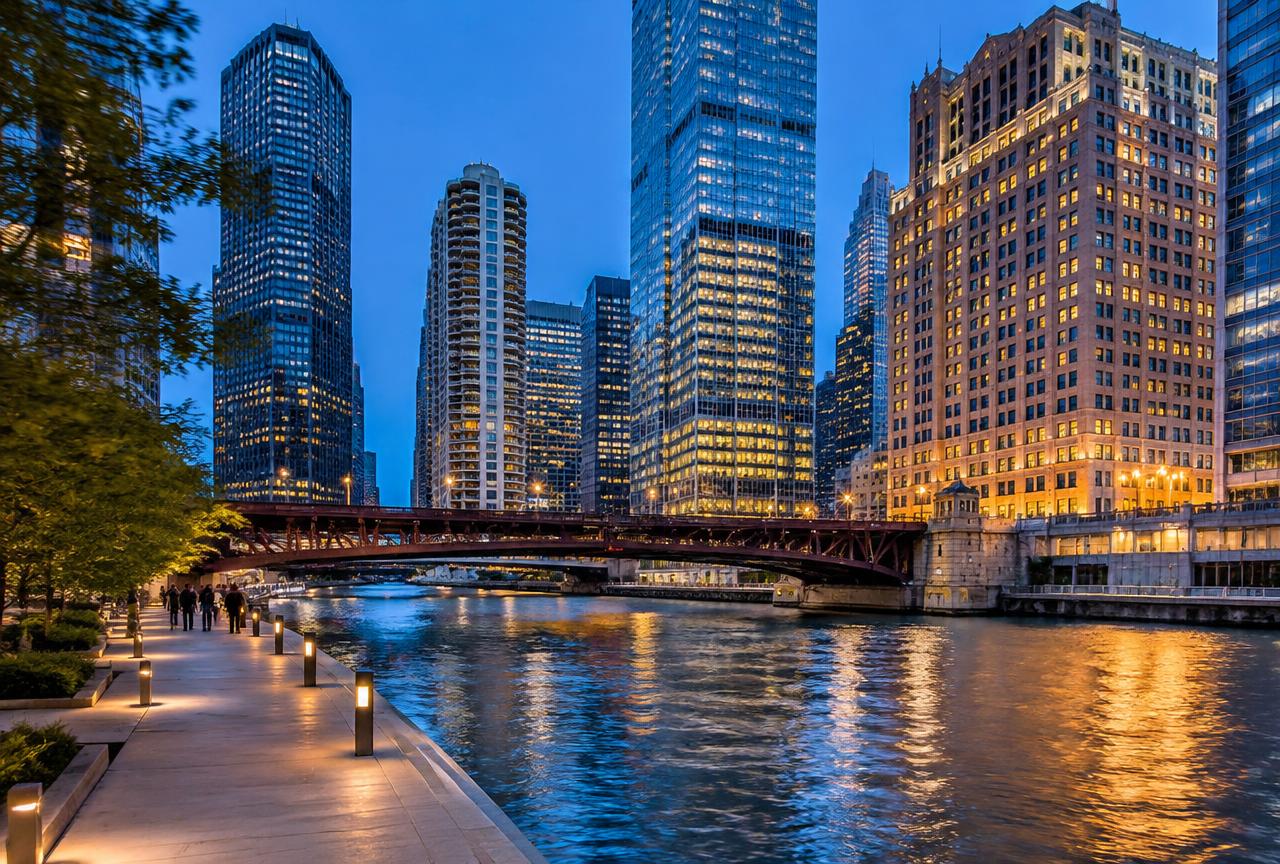 Chicago travel scene