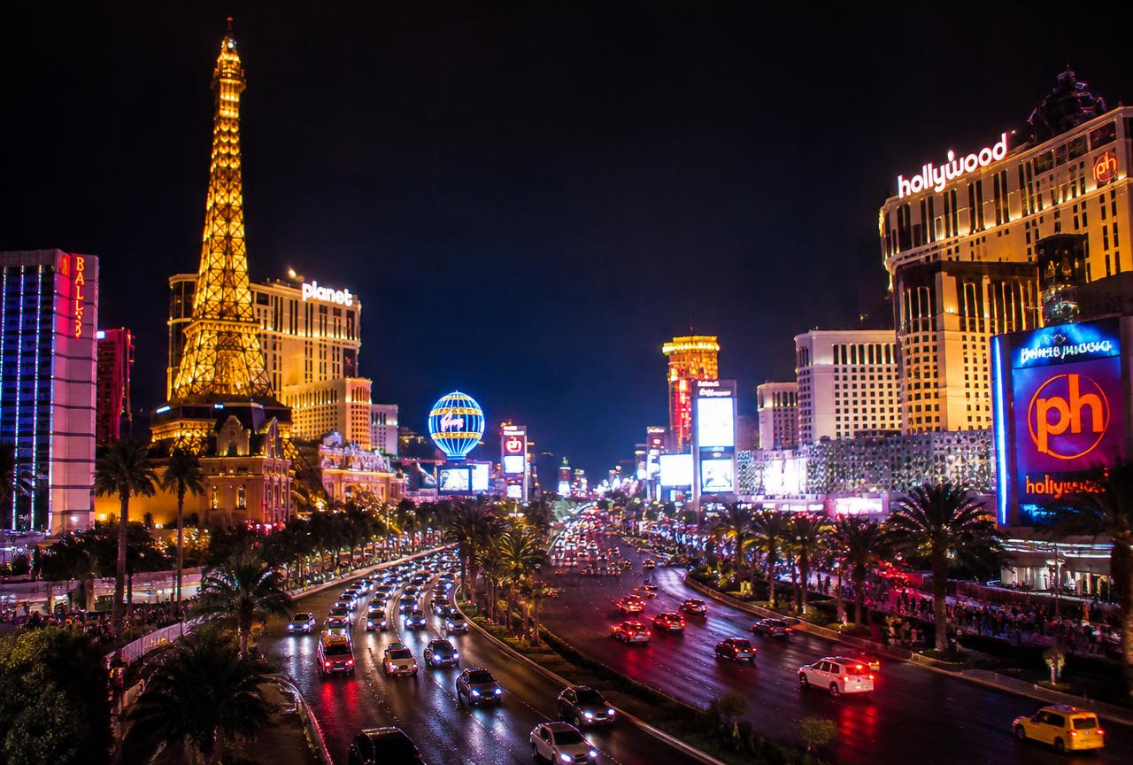 Las Vegas travel scene