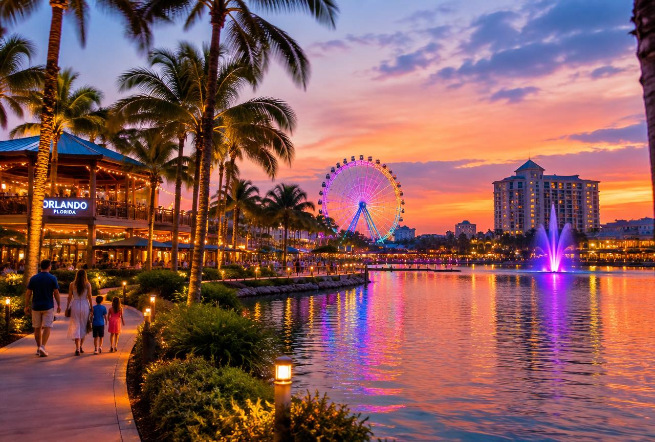 Orlando travel scene